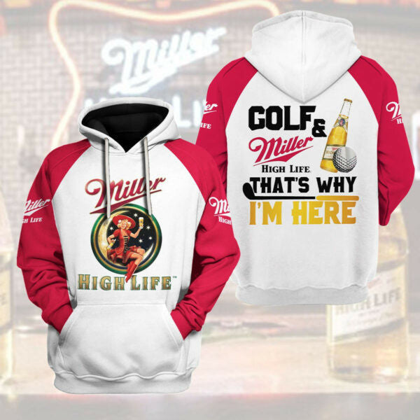 Miller High Life Golf Trending Hoodie 547 2615