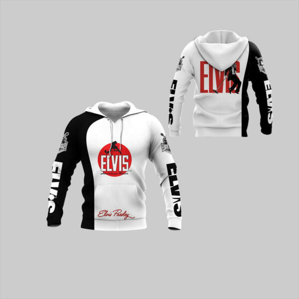 Elvis Presley Shirt Fan Gift 176, Stylist Unisex 3d Hoodie Zip Hoodie 624