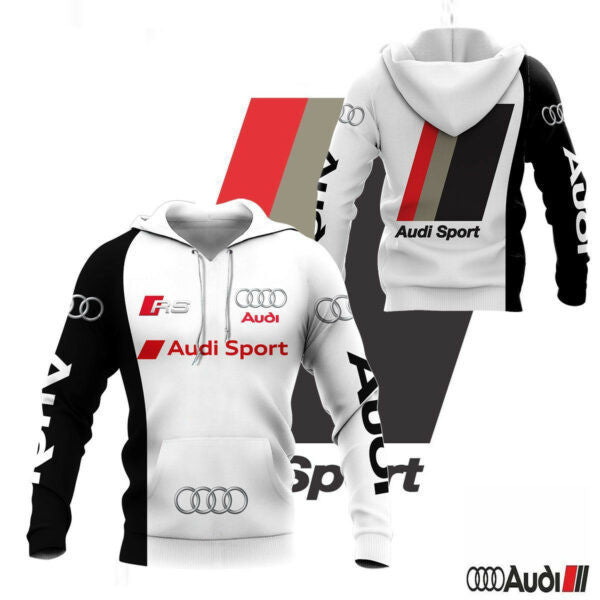 Audi Sport Luxury Car 8k333 Fan Gift 3d Zip Hoodie Hoodie Ii0 50