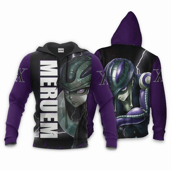 Meruem Hunter X Hunter Anime Manga For Men And Women 3d Hoodie Zip Hoodie