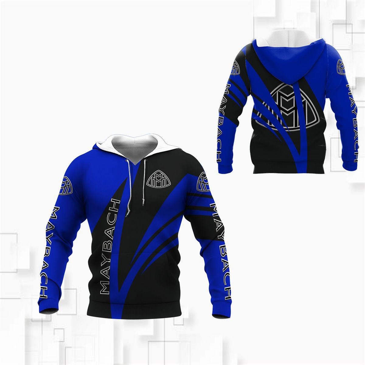Maybach Shirt Fan Gift 1032, Stylist Unisex 3d Hoodie Zip Hoodie