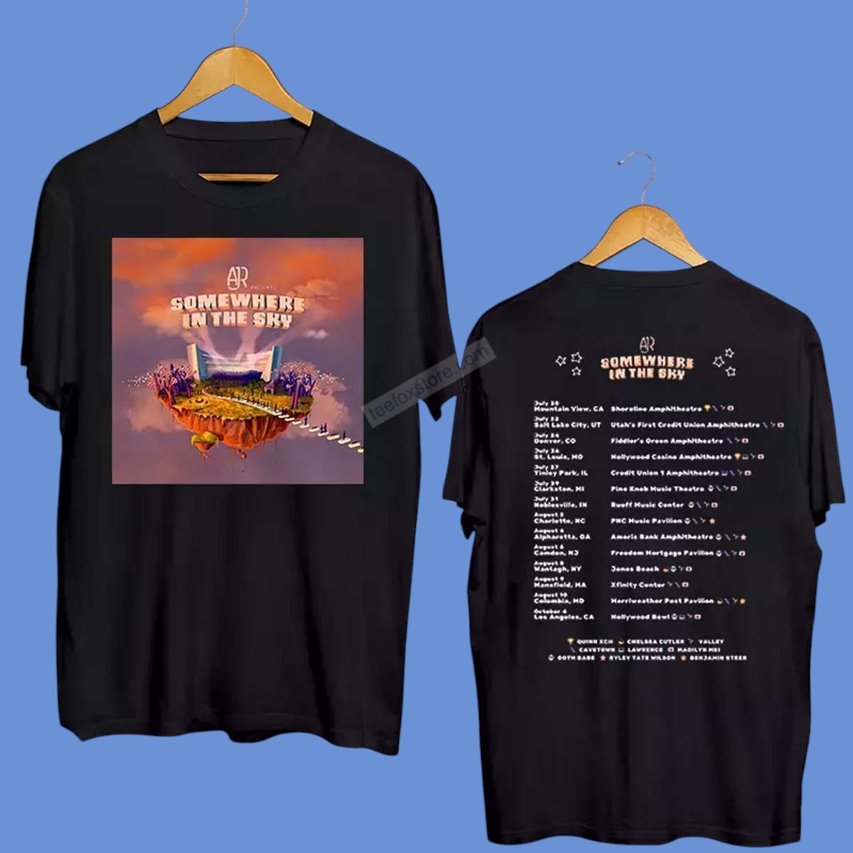 AJR Somewhere In The Sky Tour 2025 Shirt, hoodie, long sleeve, sweatshirt and tank top