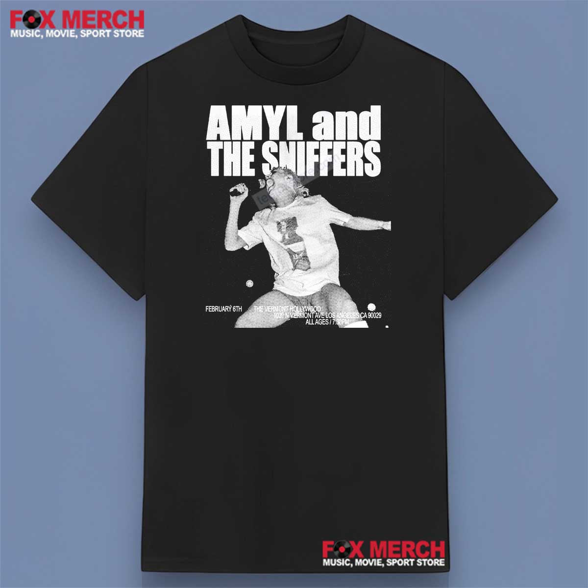 Amyl And The Sniffers The Vermont Hollywood Shirt, hoodie, long sleeve, sweatshirt and tank top