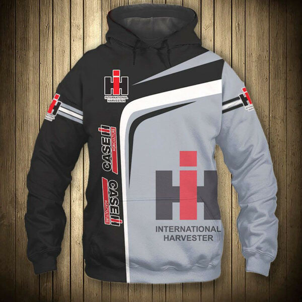 Case Ih Agriculture 7k34 Fan Gift Stylist Unisex Cartoon 3d Hoodie Zip Hoodie 87