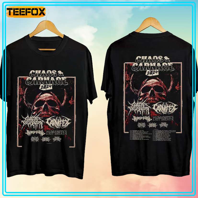 Cattle Decapitation and Carnifex Tour 2024 T-Shirt, hoodie, long sleeve, sweatshirt and tank top
