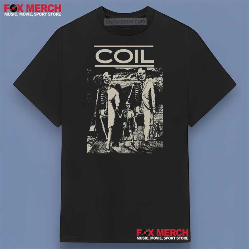 Coil Band Music Retro Graphic Shirt, hoodie, long sleeve, sweatshirt and tank top