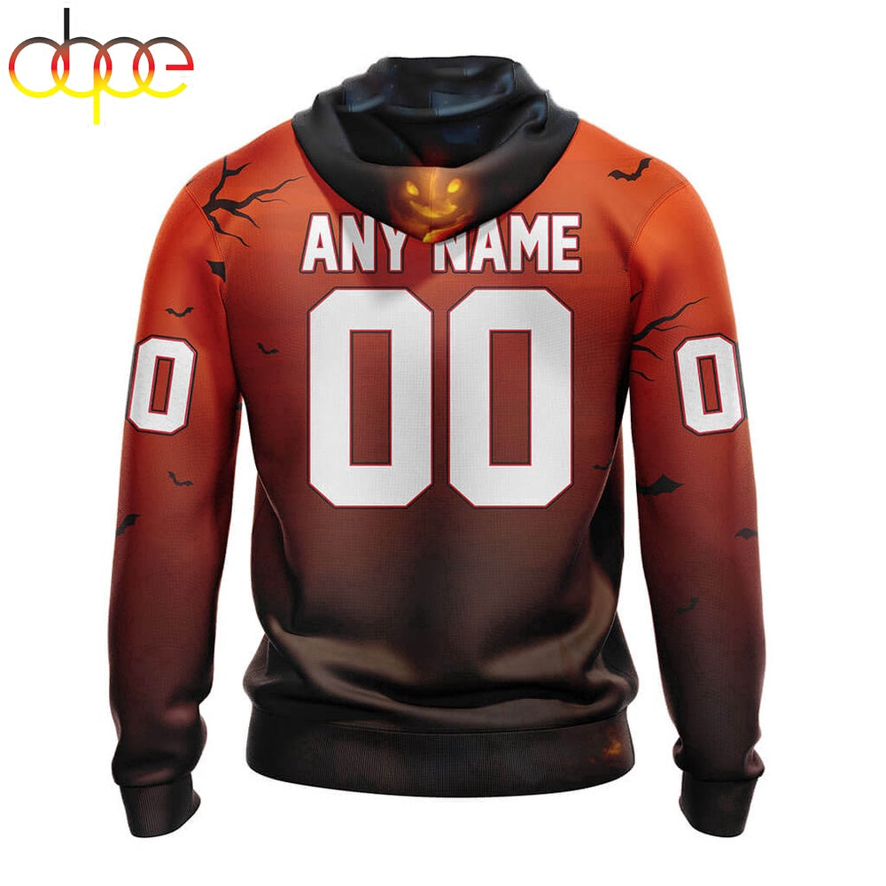 Custom Name And Number San Francisco 49ers Special Death Halloween Hoodie
