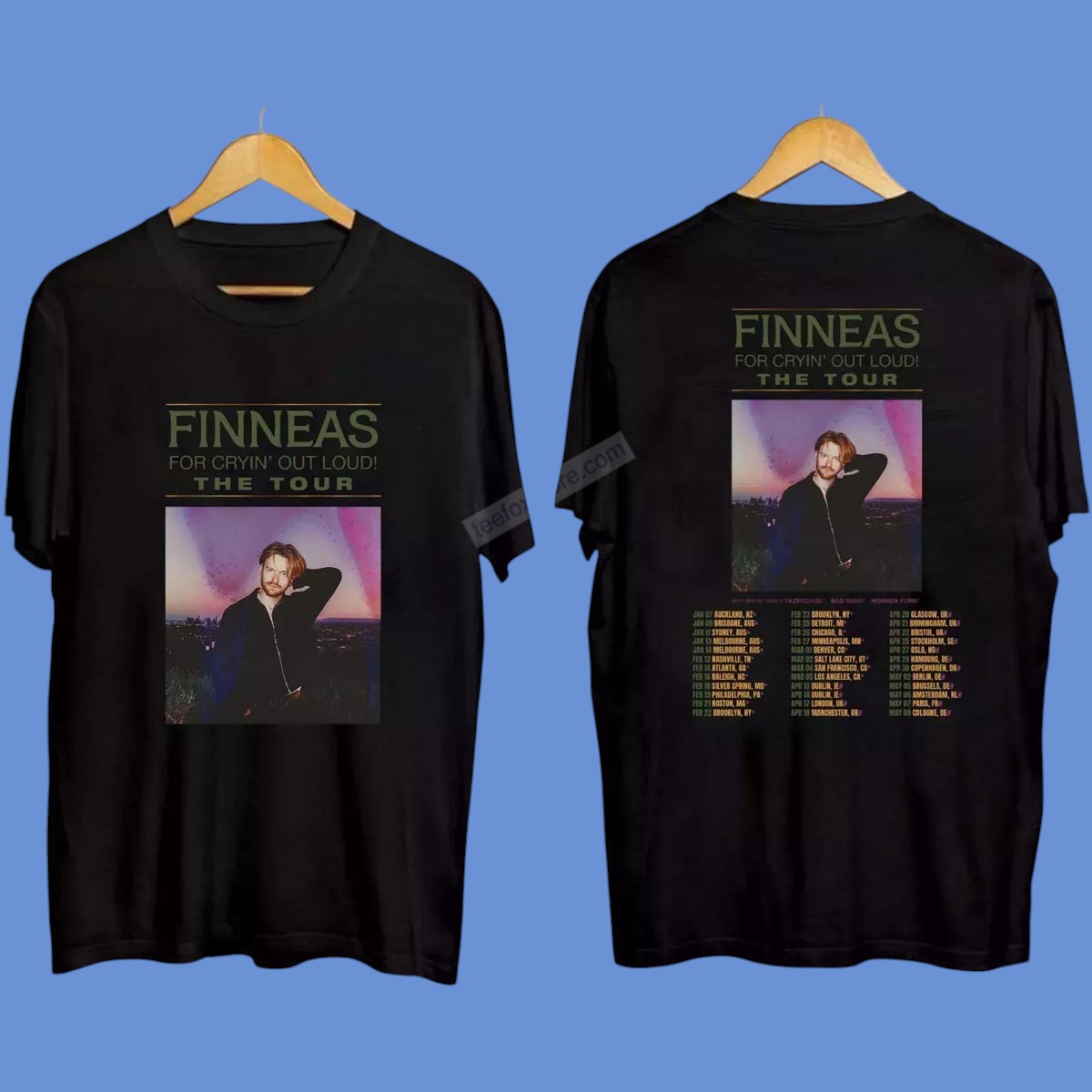 FINNEAS For Cryin Out Loud Tour 2025 Shirt, hoodie, long sleeve, sweatshirt and tank top