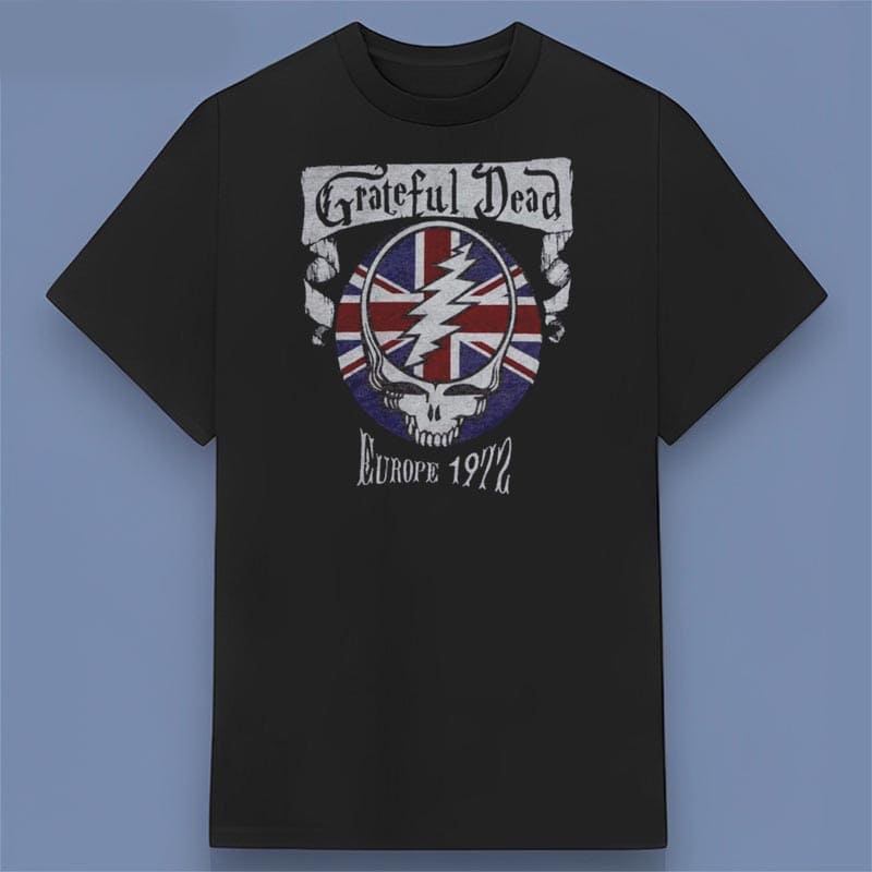 Grateful Dead Europe 1972 Retro Graphic Shirt For Fans, hoodie, long sleeve, sweatshirt and tank top