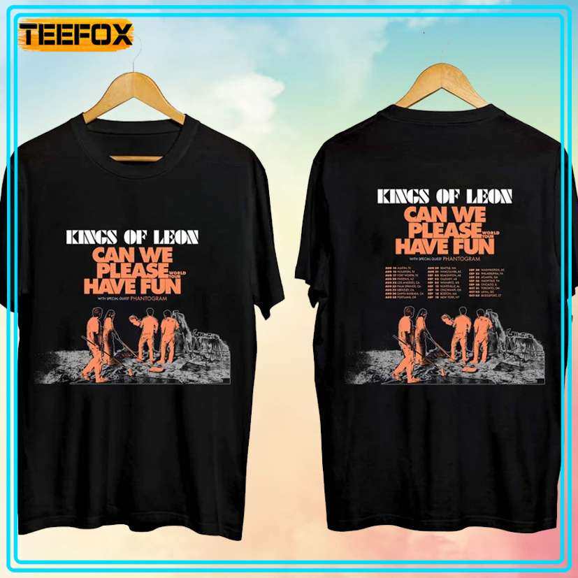 Kings Of Leon - Can We Please Have Fun US Tour 2024 T-Shirt, hoodie, long sleeve, sweatshirt and tank top