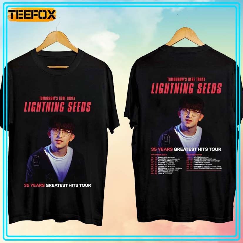 Lightning Seeds Tomorrow's Here Today 2024 T-Shirt, hoodie, long sleeve, sweatshirt and tank top