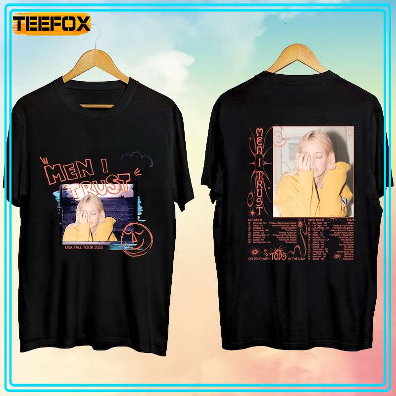 Men I Trust US Tour 2023 Concert Unisex T-Shirt, hoodie, long sleeve, sweatshirt and tank top