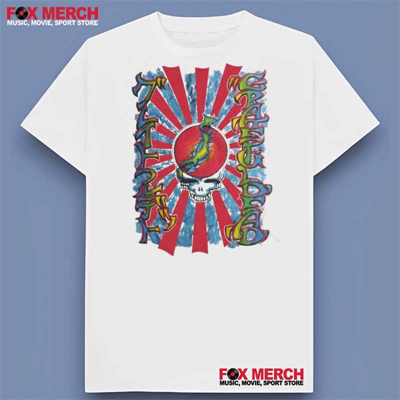 Grateful Dead Japan Art By Mike Schulman 1997 Retro T-Shirt, hoodie, long sleeve, sweatshirt and tank top