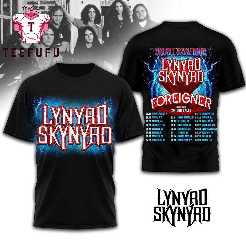 Lynyrd Skynyrd Foreigner 2026 Limited Edition 3D Shirt