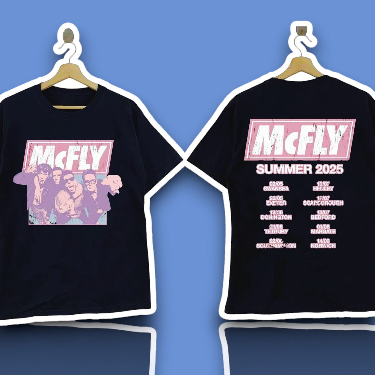 McFly Summer Tour 2025 Shirt, hoodie, long sleeve, sweatshirt and tank top