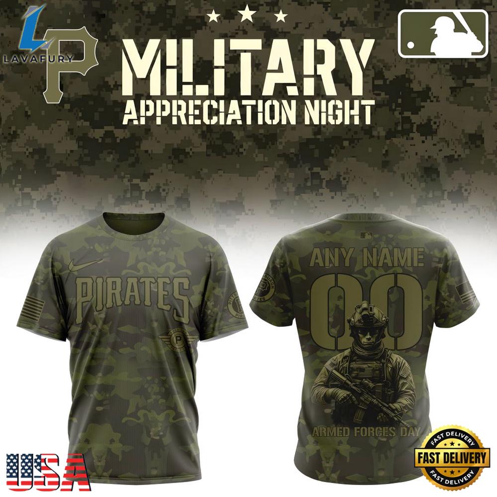 MLB Pittsburgh Pirates Military Appreciation Month T Shirt, Hoodie, Sweatshirt