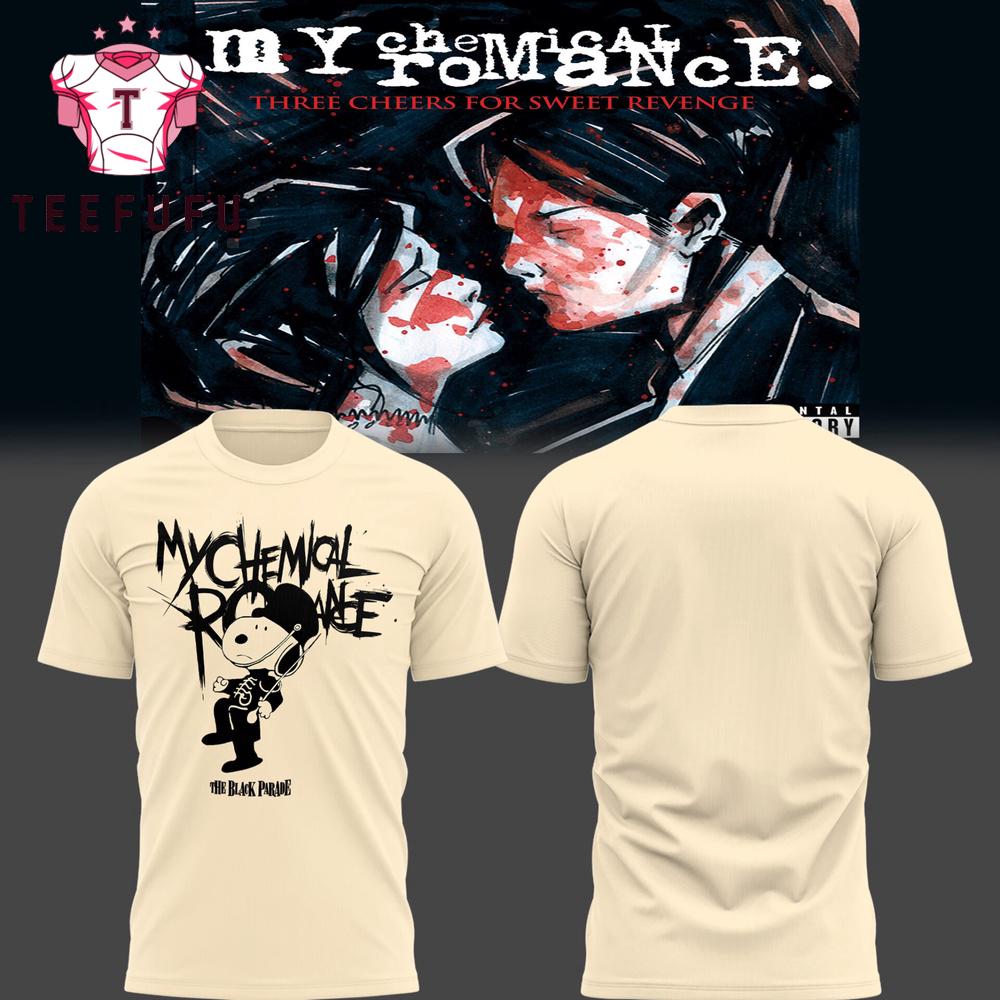 My Chemical Romance Three Cheers for Sweet Revenge 2026 Tour Limited 3D Shirt